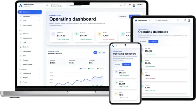 Bootstrap Admin Dashboard Template