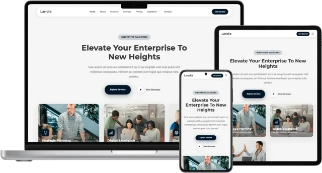 Business Template For Corporate Sites